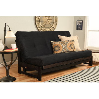Stratford Full Size 76" Wide Futon Frame and Mattress by The Twillery Co.
