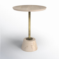 Thomas Pedestal Coffee Table by Joss & Main