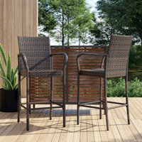 Lansdale 29.90" Patio Bar Stool by Red Barrel Studio