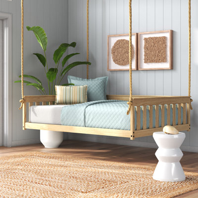 Carol Mission Hanging Daybed by Rosecliff Heights