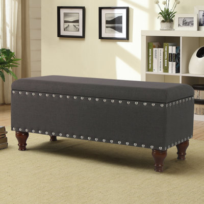 Collantes Upholstered Storage Bench by Alcott Hill