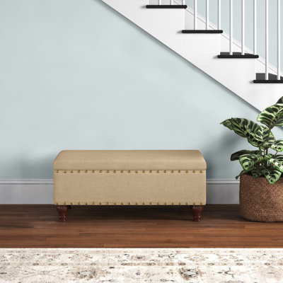 Collantes Upholstered Storage Bench by Alcott Hill