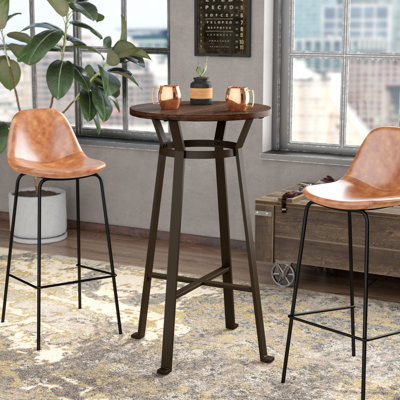 Overstreet 23.62" Iron Dining Table by Williston Forge