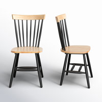 Matanna Solid Wood Windsor Back Side Chair by Birch Lane