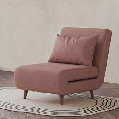 Jacquelyn 30.31" Wide Convertible Chair by Mercury Row Teen