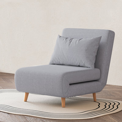 Jacquelyn 30.31" Wide Convertible Chair by Mercury Row Teen