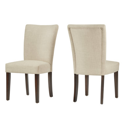 Lancaster Upholstered Side chair by Three Posts