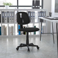 Meridian Mid-Back Swivel Mesh Task Office Chair with Pivot Back by Flash Furniture