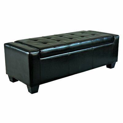 Sivalls Faux Leather Flip top Storage Bench by Winston Porter