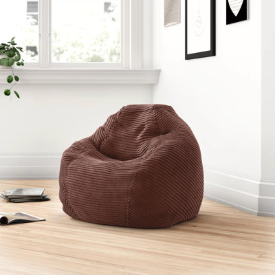 Mikye Small Bean Bag Chair & Lounger by Ebern Designs