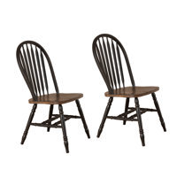 Judique Solid Wood Windsor Back Side Chair by Alcott Hill