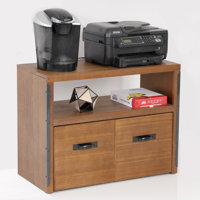 Kapteyn 2 Drawer Mobile Lateral Filing Cabinet by Inbox Zero