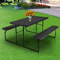 Rectangular 4-Person Picnic Table