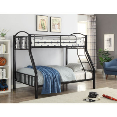 Henkel Twin over Full Iron Standard Bunk Bed by Isabelle & Max by Isabelle & Max