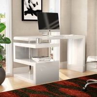 Demetra Reversible L-Shape Desk by Wade Logan