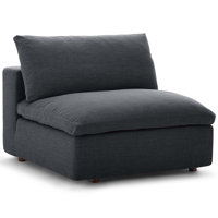 Modway Copper Grove Hrazdan Down-filled Over-stuffed Armless Chair by Modway