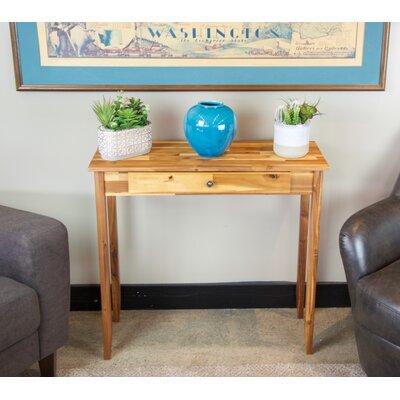 Aiydan 32" Solid Wood Console Table by Lark Manor