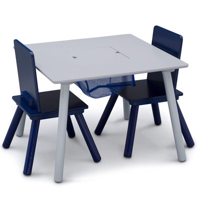 Kids 3 Piece Play Table and Chair Set by Delta Children