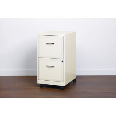 Adelmis 2-Drawer Mobile Vertical Filing Cabinet by Upper Square
