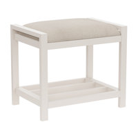 Adrian Vanity Stool by Highland Dunes