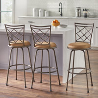 Lamoille Swivel Adjustable Height Stool by Red Barrel Studio