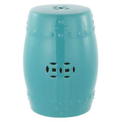Gagnon Ceramic Garden Stool by Charlton Home