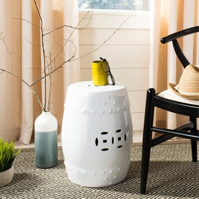 Gagnon Ceramic Garden Stool by Charlton Home