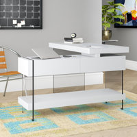 Goyette Reversible L-Shape Desk by Wade Logan