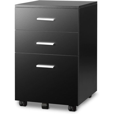 Kopelan 3-Drawer Mobile Vertical Filing Cabinet by 17 Stories