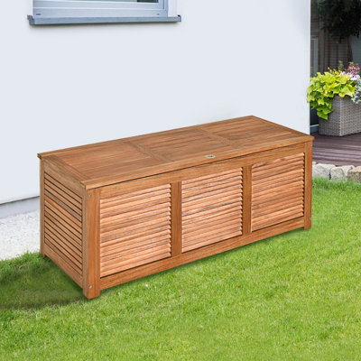 Moloney Wooden Storage Bench by Loon Peak