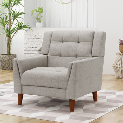 Greenmont 81.99Cm Wide Tufted Armchair by Wade Logan