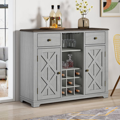 Swavar Wine Bar Cabinet by August Grove