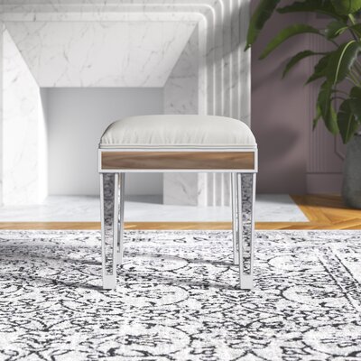 Cain Vanity Stool by Etta Avenue
