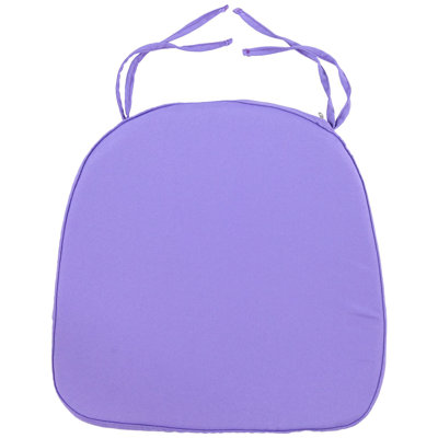 Dining Chair Seat Cushion Ergonomic Memory Foam Seat Pads in Polyester with Ties by Ebern Designs