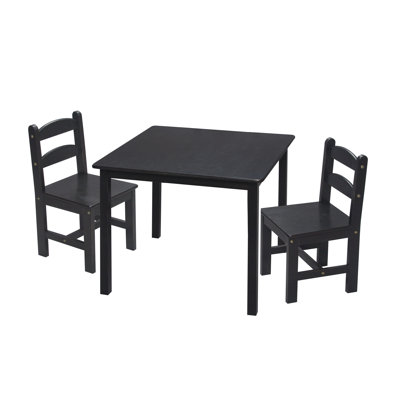 Briaroaks Kids 3 Piece Play Table and Chair Set by Harriet Bee