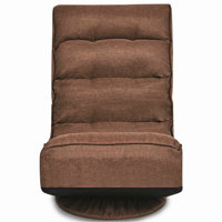 5-Position Folding Floor Gaming Chair by Trule