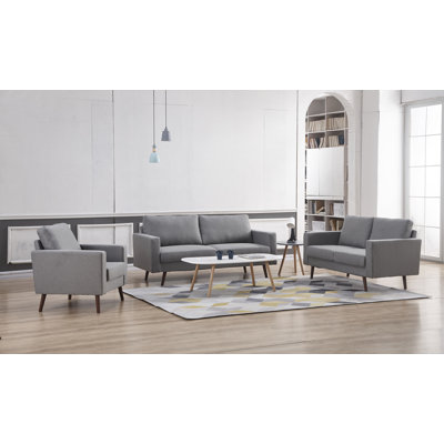 Jaimelynn 3 Piece Living Room Set by George Oliver