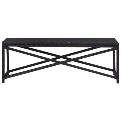 Rawald Steel Garden Bench by Ebern Designs