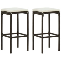 Mayline 29.9" Patio Bar Stool with Cushion