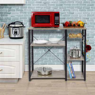 Os Home And Office Furniture Model 69FE84420ADD4A708B249406EA3EA288 Kitchen Island With Slide Out Vegetable Basket