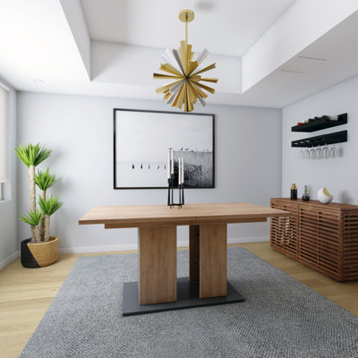 Extendable Dining Table Fidel by Latitude Run