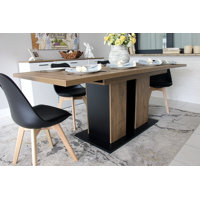 Extendable Dining Table Fidel by Latitude Run