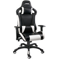Inbox Zero Adjustable Reclining Ergonomic Swiveling PC & Racing Game Chair by Inbox Zero