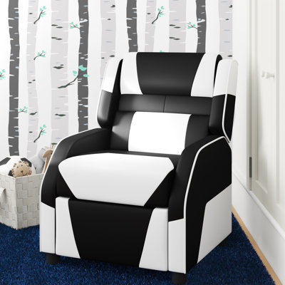 Park Youth PU Leather Recliner Chair by Red Barrel Studio