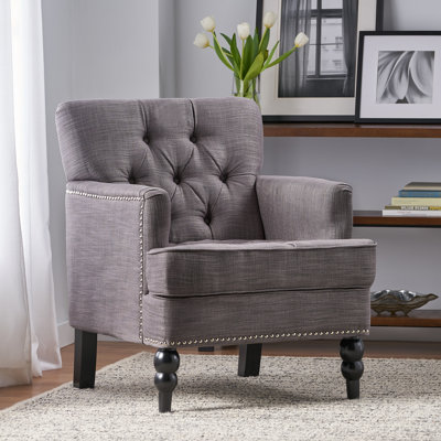 Cozine 29.5" Wide Tufted Armchair by Alcott Hill