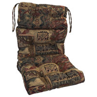 Indoor Tapestry Seat/Back Cushion by Loon Peak