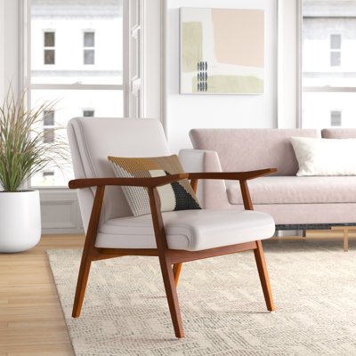 ArchDuke Vegan Leather Upholstered Accent Chair by Manhattan Comfort