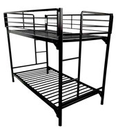 Athalie University 1.5" Heavy Duty Steel Bunk Bed with Built-in Guardrails & Ladders by Isabelle & Max