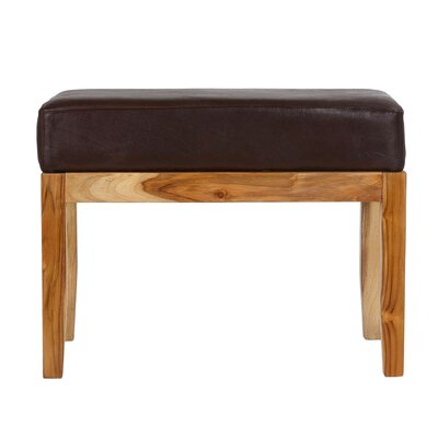 Layan Solid Wood Accent Stool