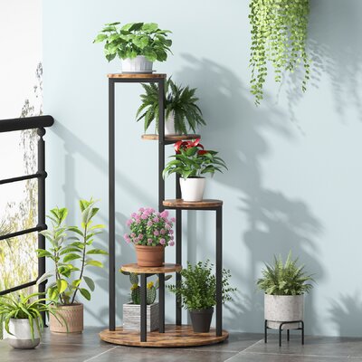Havya Round Multi-Tiered Plant Stand by 17 Stories